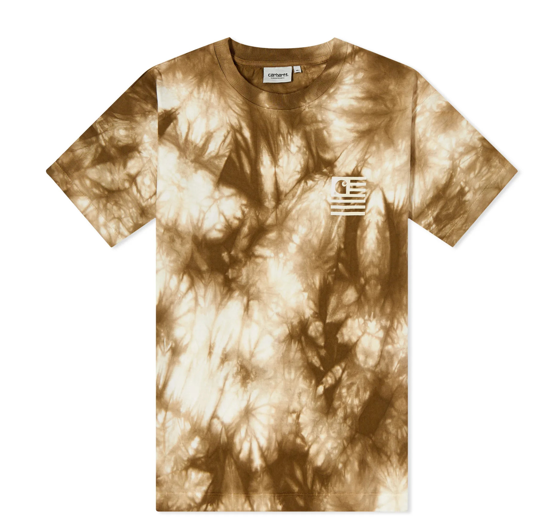 Футболка унисекс коричневая Carhartt WIP I031445