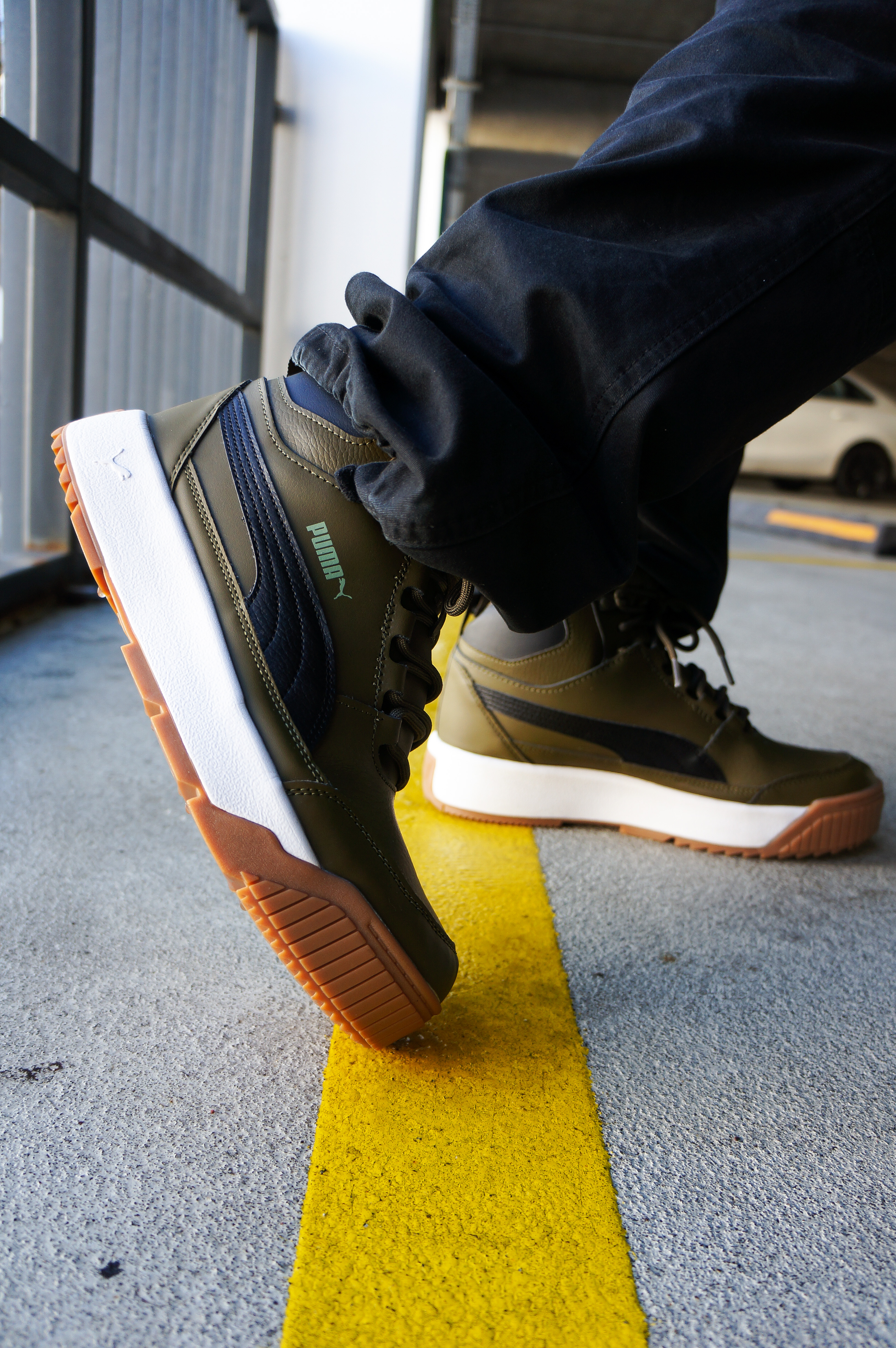 Ботинки мужские PUMA Tarrenz SB PureTEX Green 387712-03