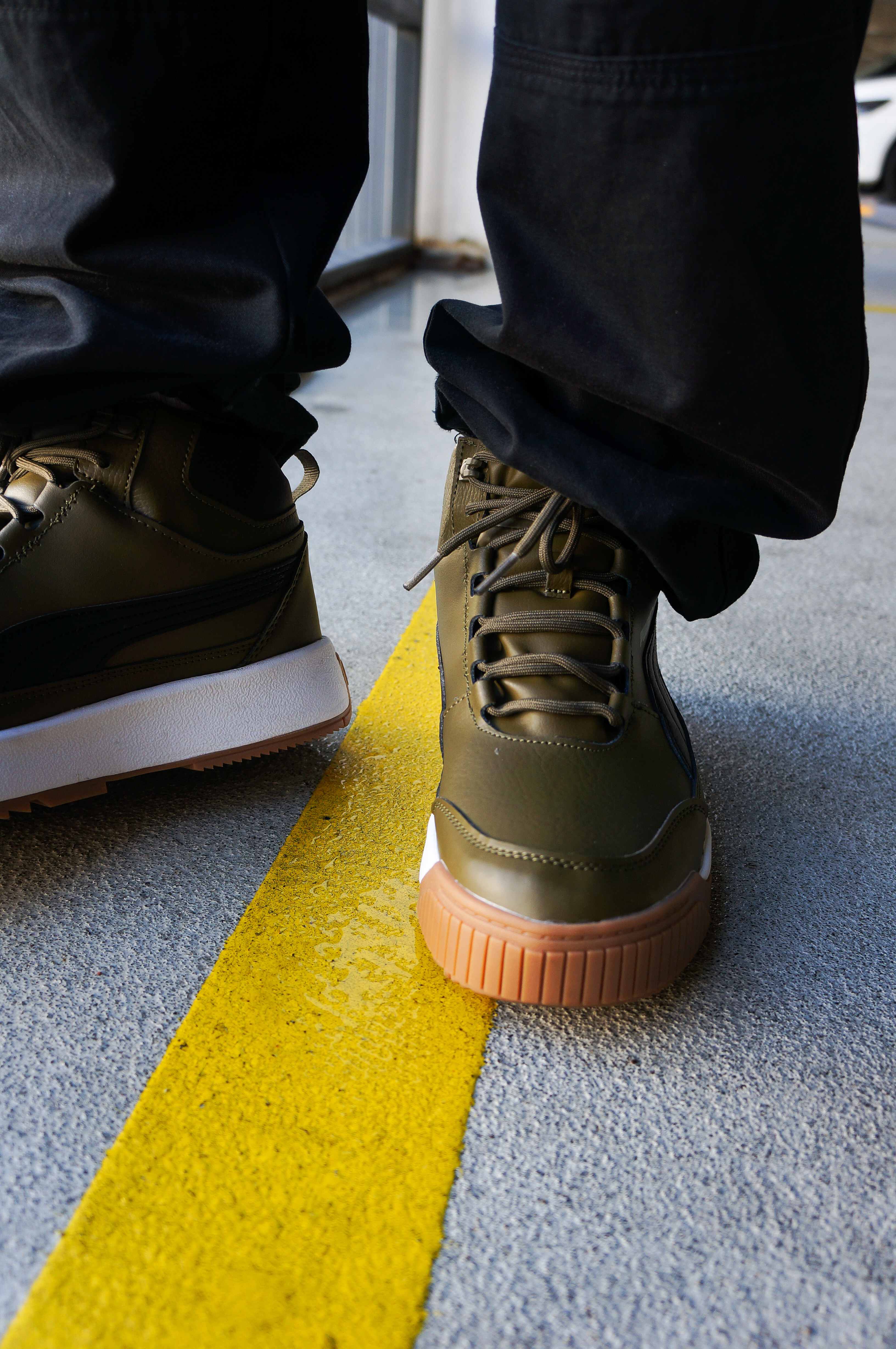 Ботинки мужские PUMA Tarrenz SB PureTEX Green 387712-03