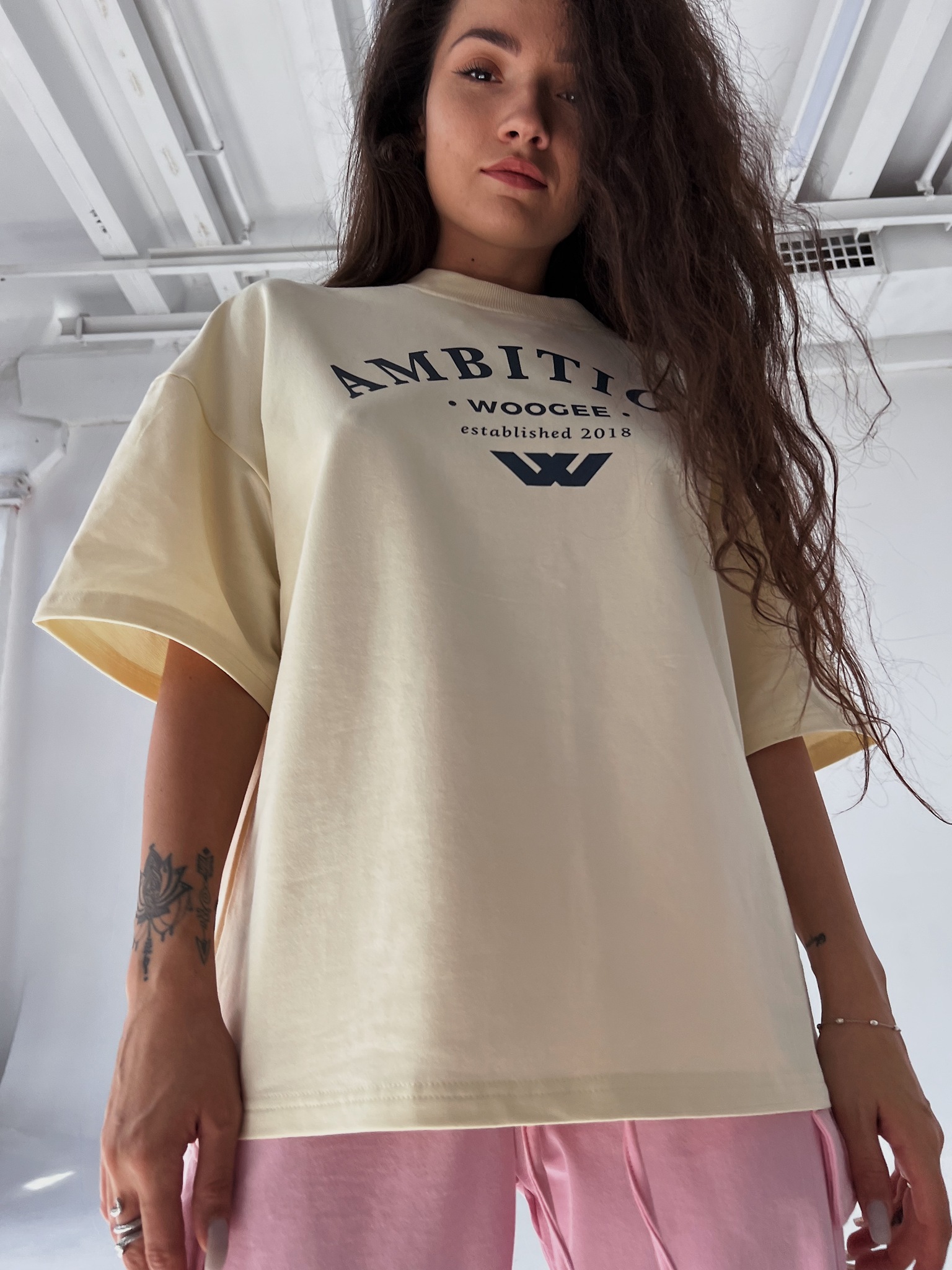 Футболка женская WOOGEE AMBITION Индиго M-282