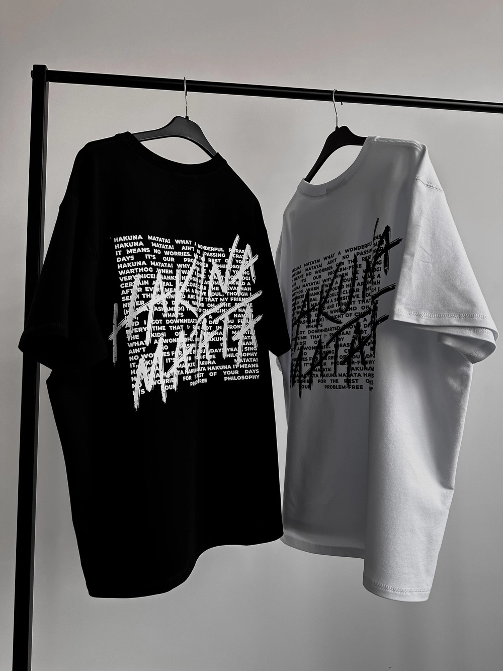 Футболка унисекс WOOGEE GROOVE Akuna Matata Черный M-98