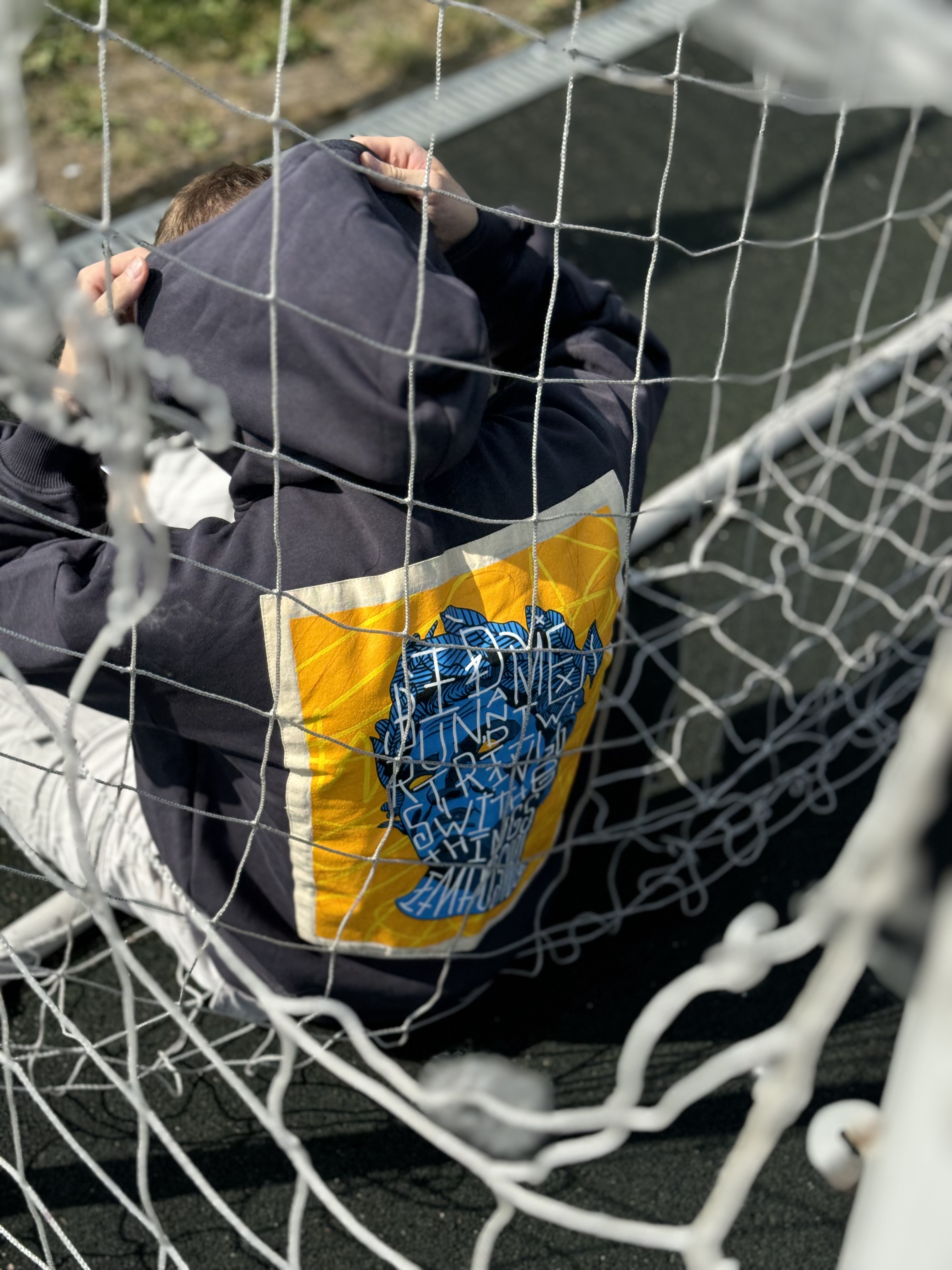 Худи мужской WOOGEE GROOVE Hoodie Cezar Графит, Желтый М-20124