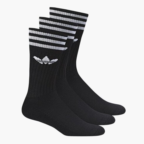 Комплект носков Adidas 3-Pack Adidas Solid Crew Sock S21490