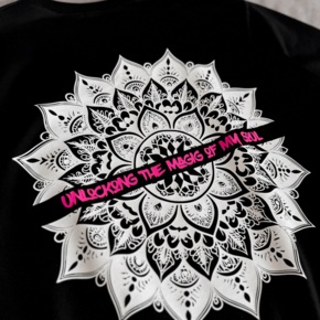 Футболка унисекс WOOGEE GROOVE Мандала Черный M-98