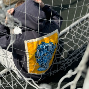 Худи мужской WOOGEE GROOVE Hoodie Cezar Графит, Желтый М-20124